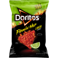 Flamin' Hot Limon Corn Tortilla Chips by Doritos