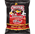 Flamin' Hot Puffcorn Spicy Corn Puffs by Chester's
