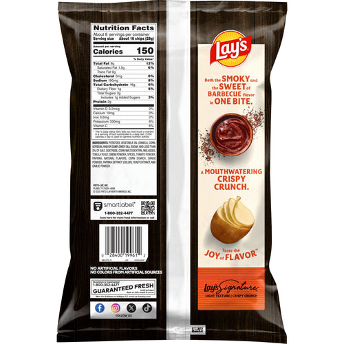 Barbecue Style Potato Crisps by Lay's, Smoky Sweet