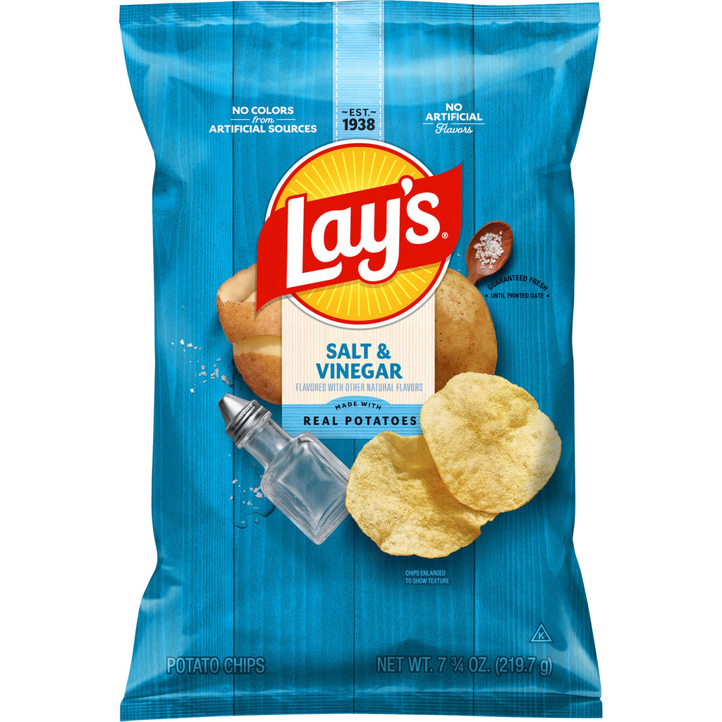 Tangy Salt & Vinegar Crisps by Lay's