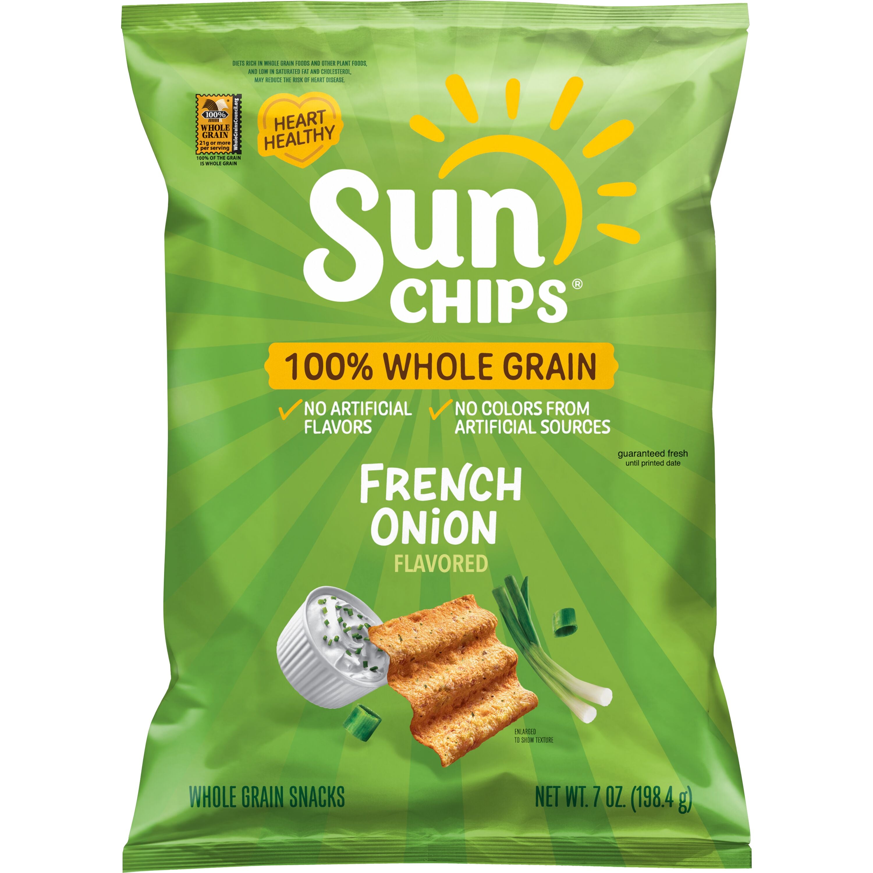 French Onion Wavy Multigrain Crisps from SunChips