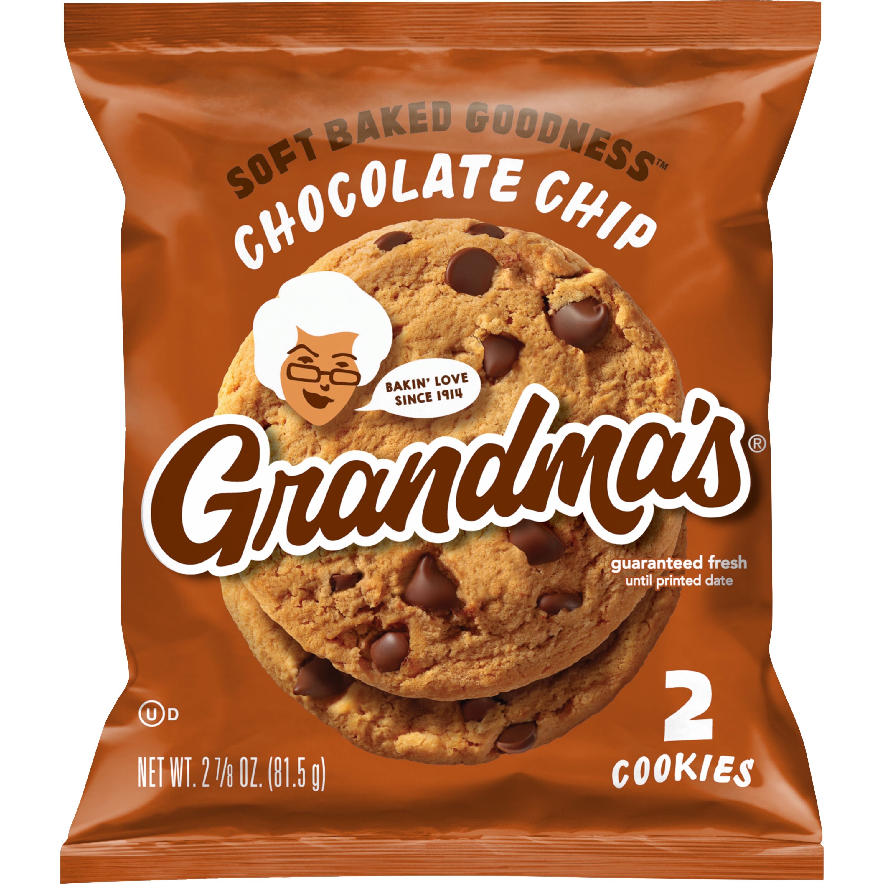 Grandma's Soft-Baked Chocolate Chip Cookies, 5-Pack