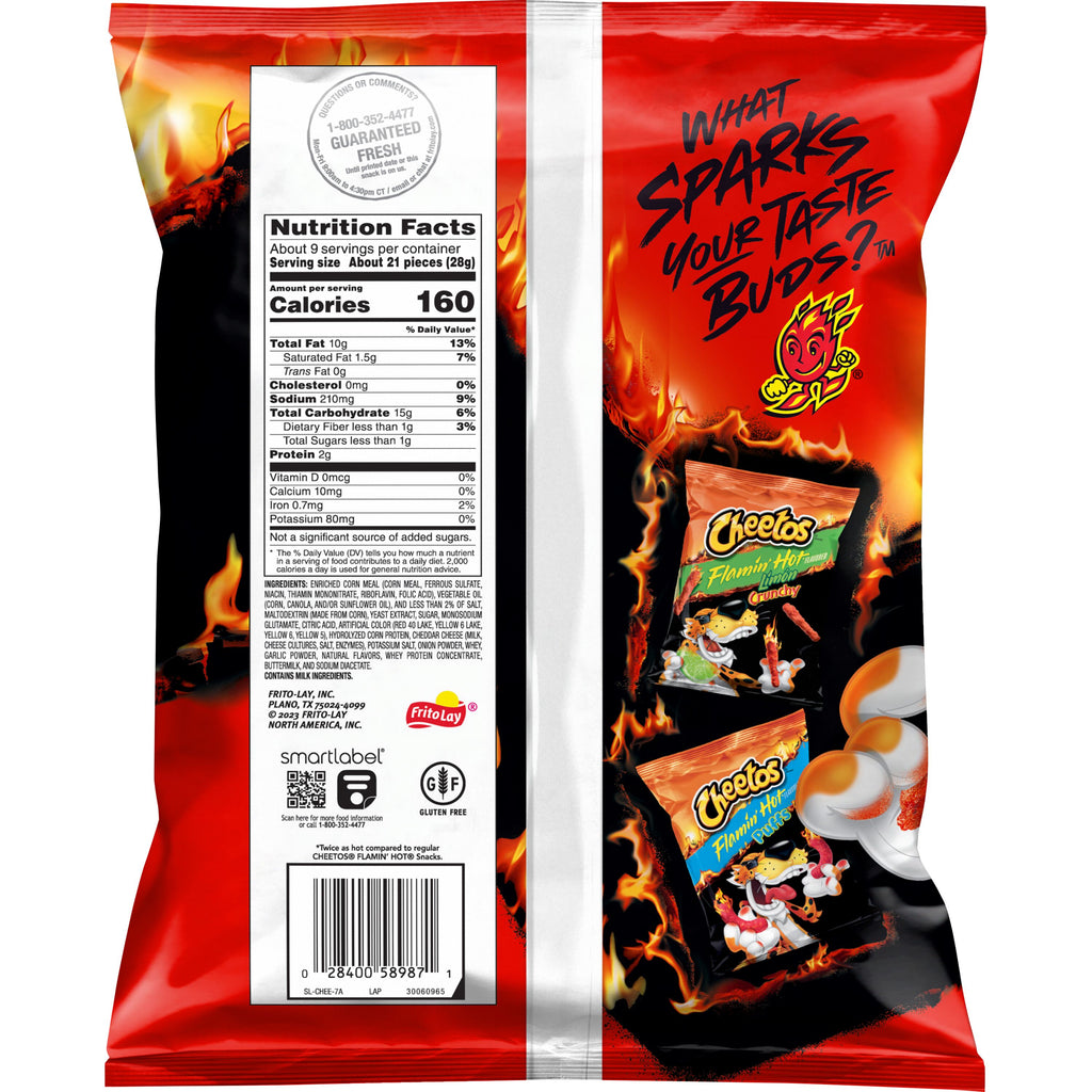 Xxtra Flamin Hot Cheetos, Extra Blazing Crispy Corn Bites