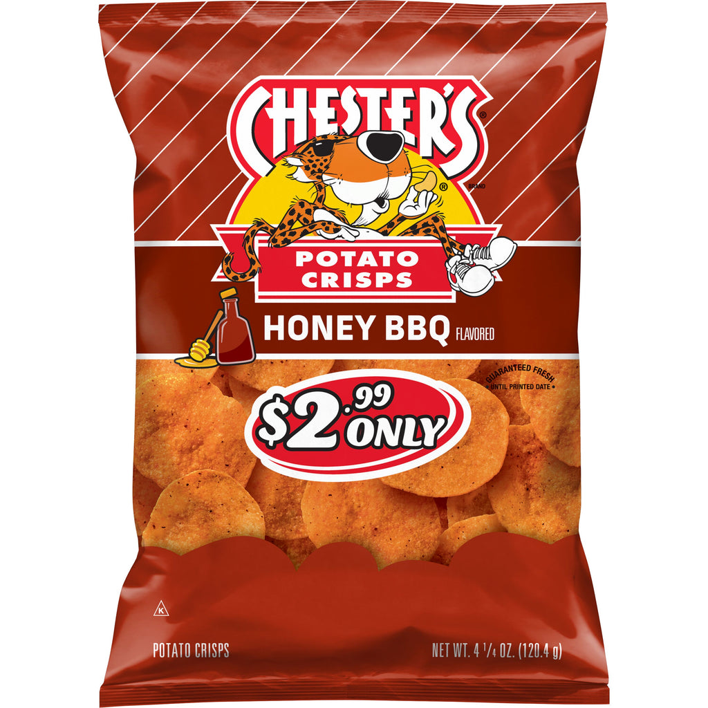 Honey BBQ Potato Chips from Chester's