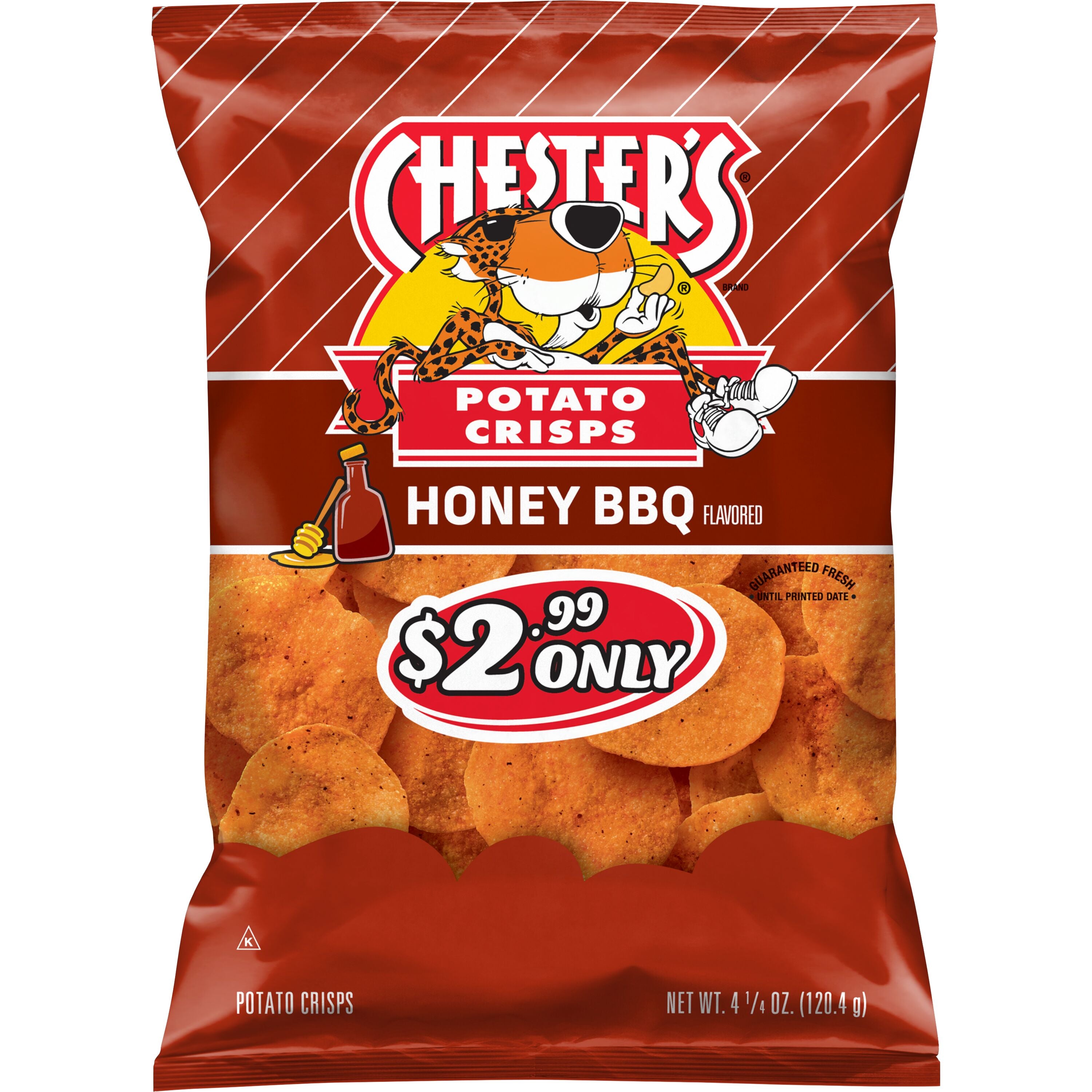 Honey BBQ Potato Chips from Chester's