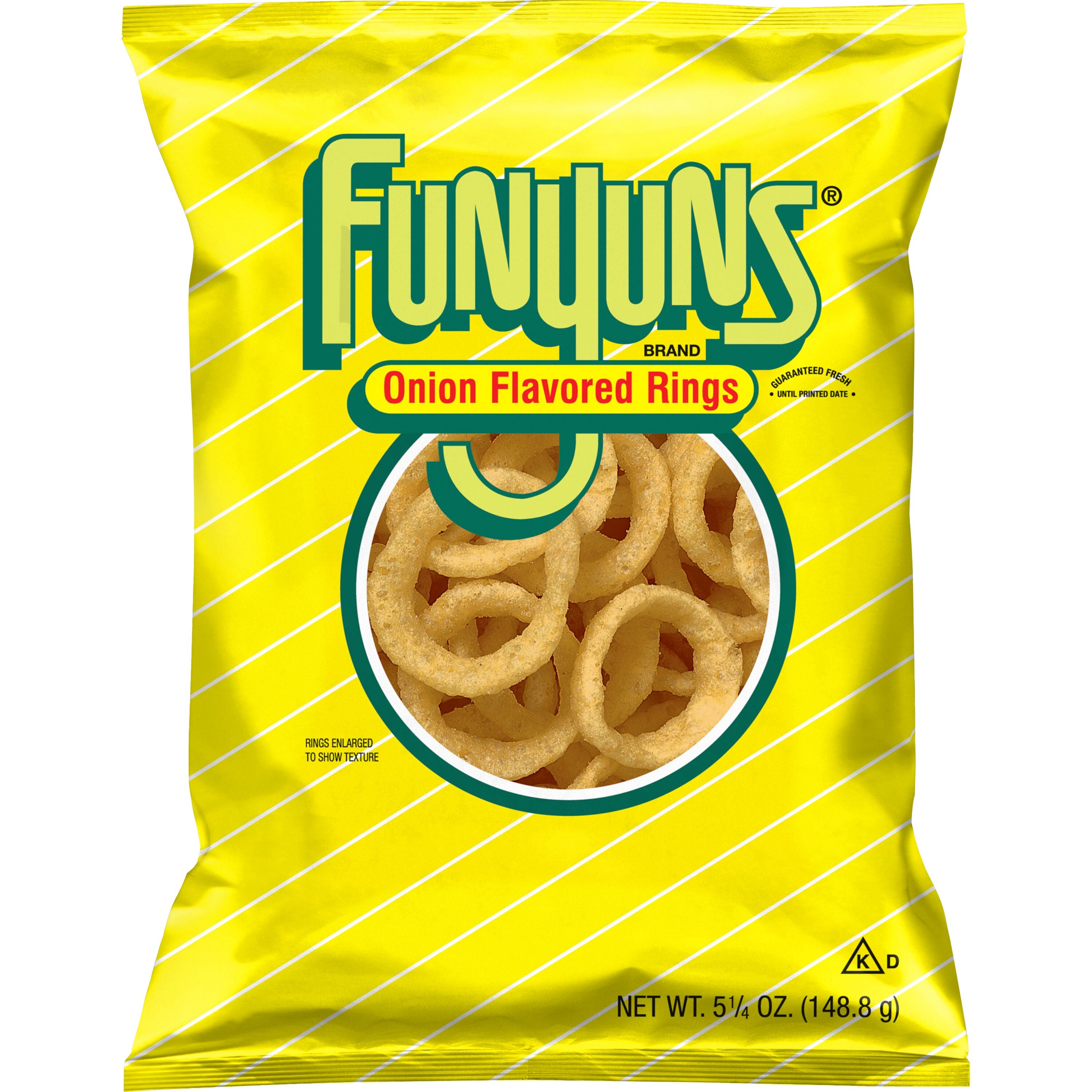 Onion Ring Puffs by Funyuns, Light Crispy Corn Snack