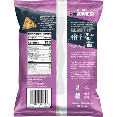 Cinnamon Crunch Popped Corn Triangles by PopCorners