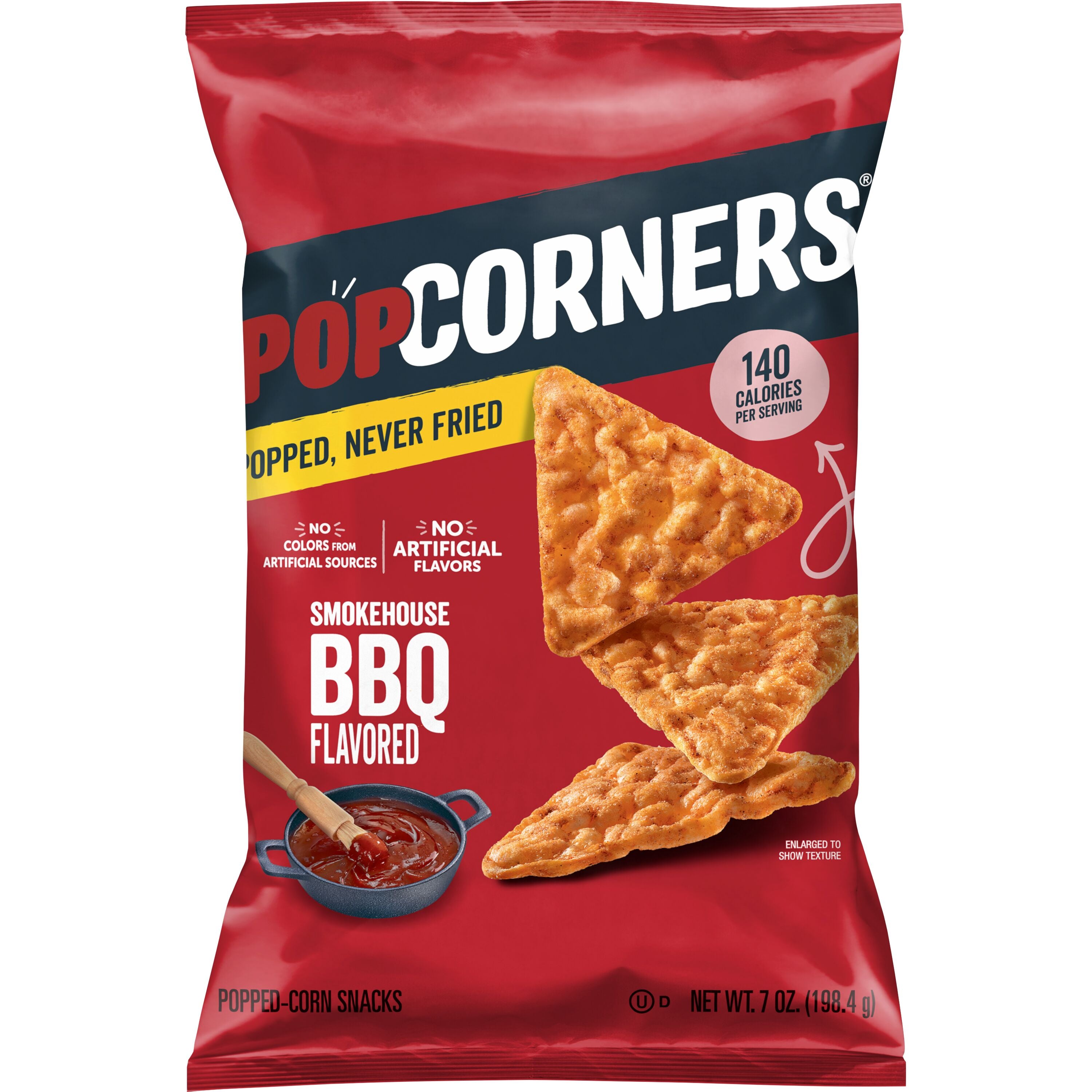 Smokehouse BBQ Corn Crisps by PopCorners