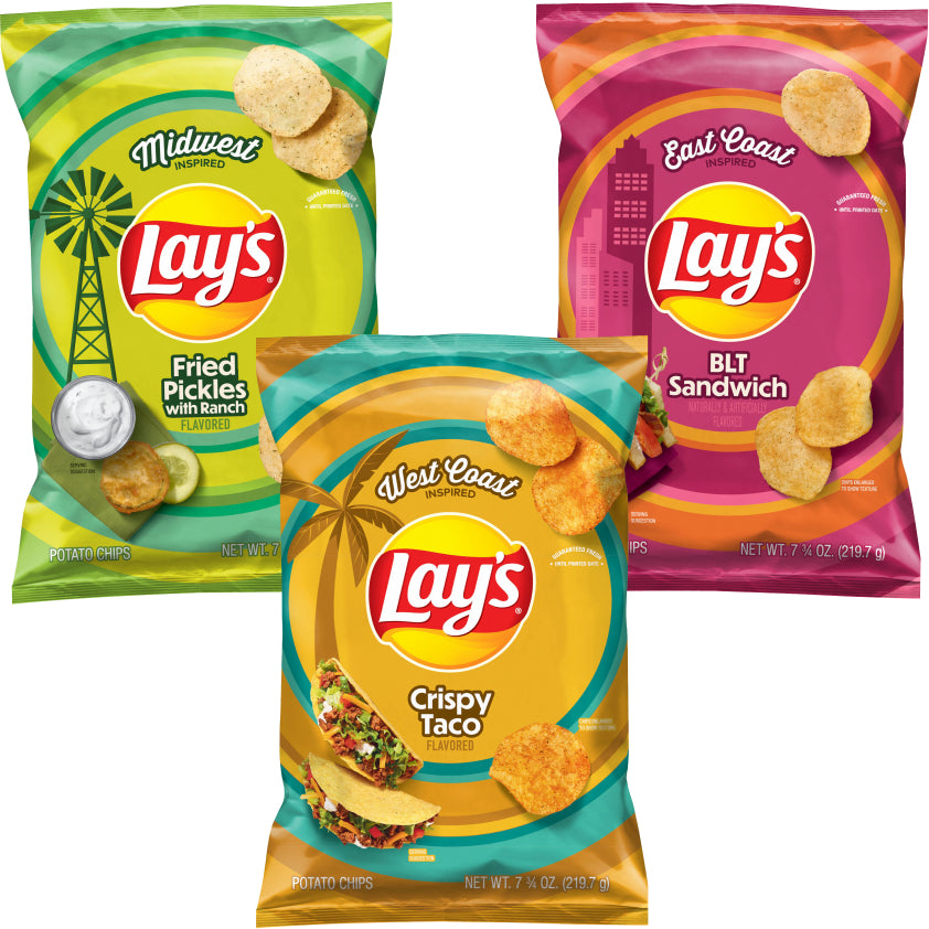 Local Favorite Lay's Potato Crisp Collection