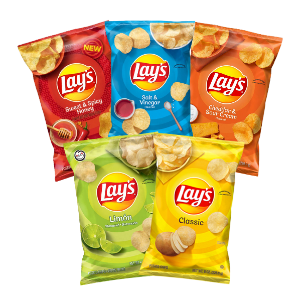 Lay's Flavors for Days Crispy Potato Chip Set