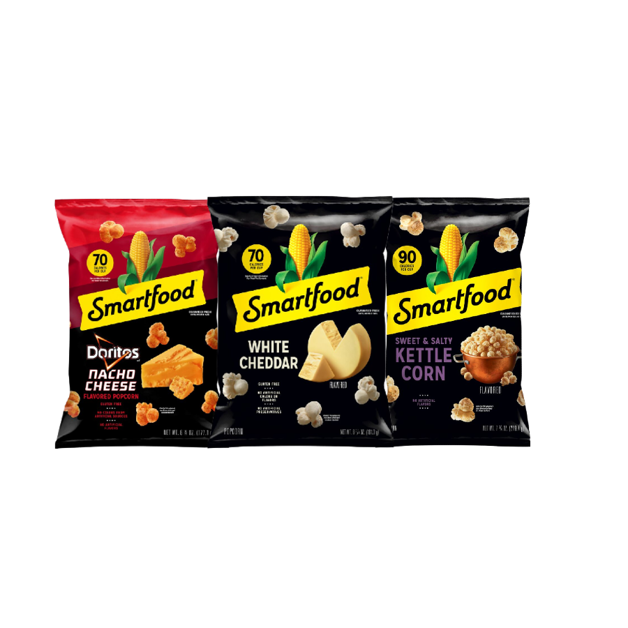 Savory Cheese-Coated Popcorn from Smartfood