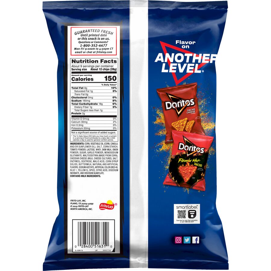 Cool Ranch Corn Tortilla Chips by Doritos