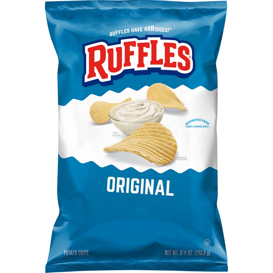 Original Ridged Potato Crisps by Ruffles