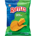 Queso Cheese Ridged Crisps by Ruffles