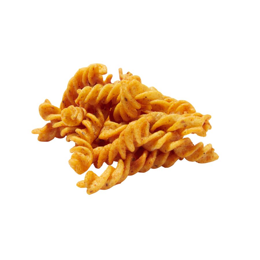 Honey BBQ Corn Twists by Fritos, Ridged Spiral Bites