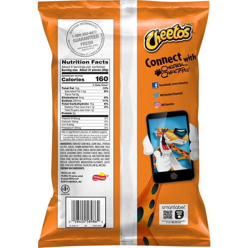 Classic Cheese Cheetos, Crispy Corn Puffs