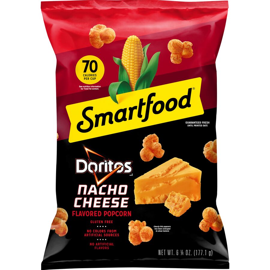 Savory Cheese-Coated Popcorn from Smartfood