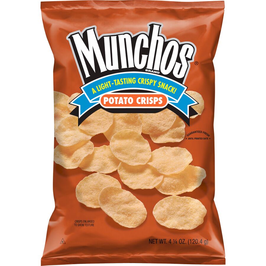 Munchos Airy Bubbled Potato Crisps