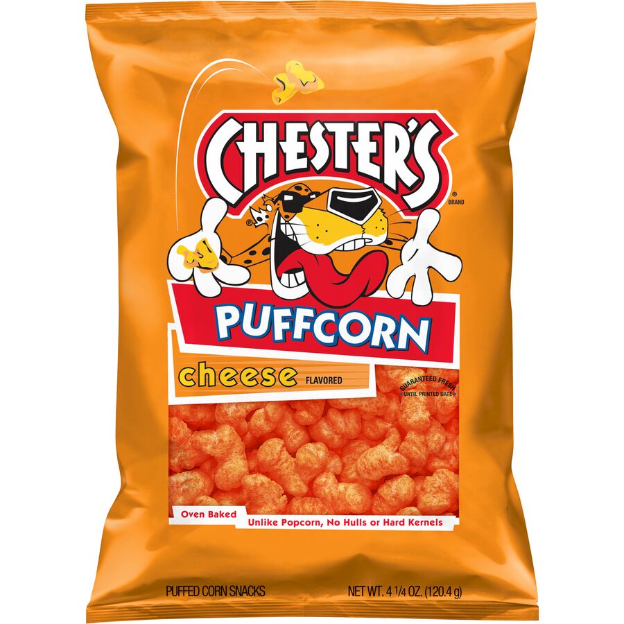 Cheddar Puffcorn Airy Corn Puffs by Chester's