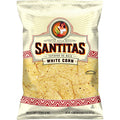 White Triangles Corn Tortilla Crisps by Santitas