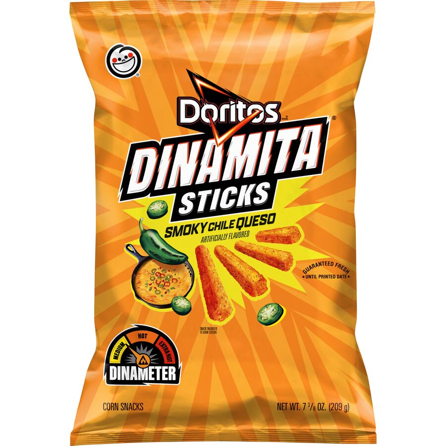 Doritos Dinamitas Rolled Chips Flavor Collection