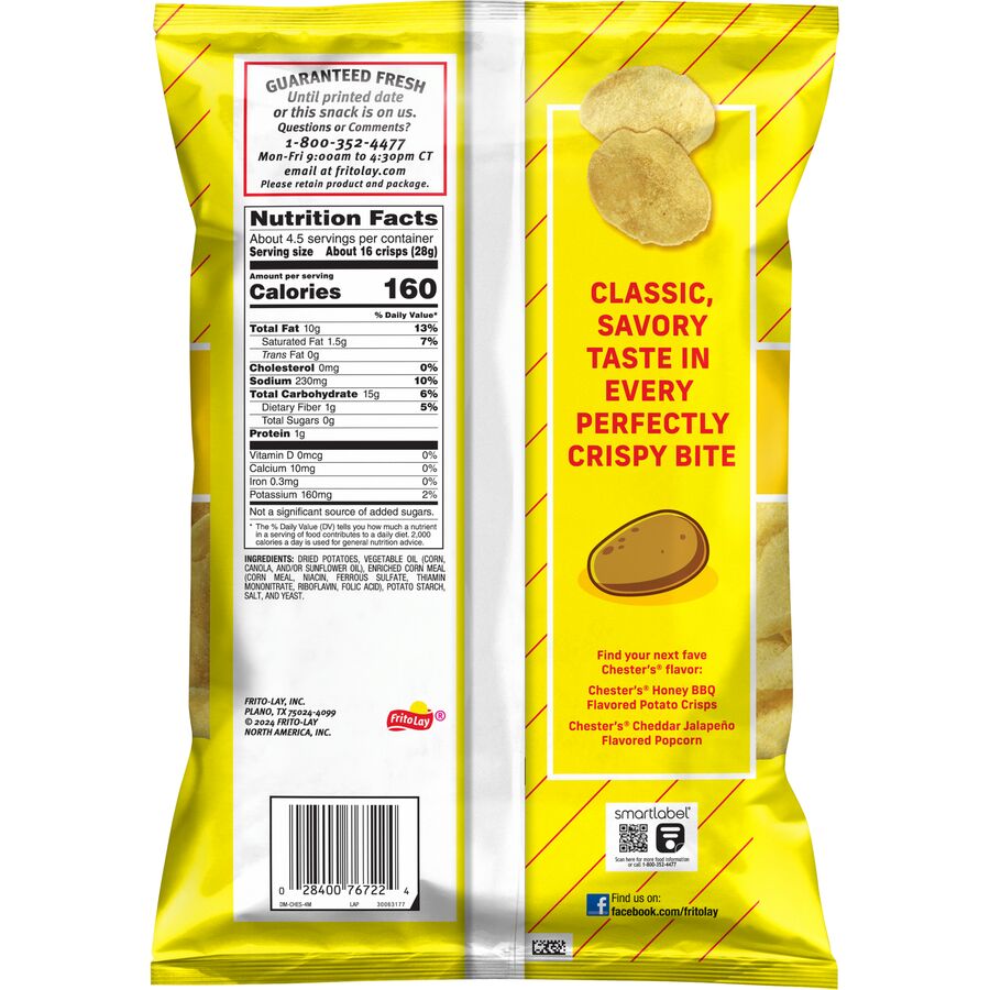 Chester's Original Lightly Salted Potato Chips